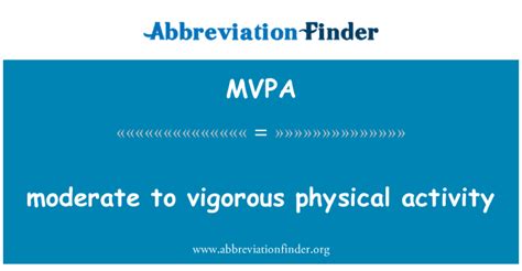 mvpa meaning|Moderate.